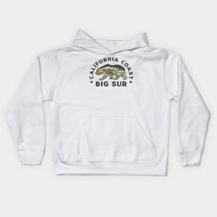 Big Sur Bear Coastline Kids Hoodie